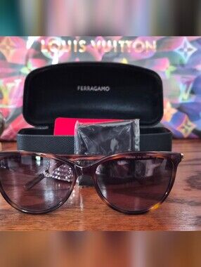 Salvatore Ferragamo Women's Brown Gradient Sunglasses